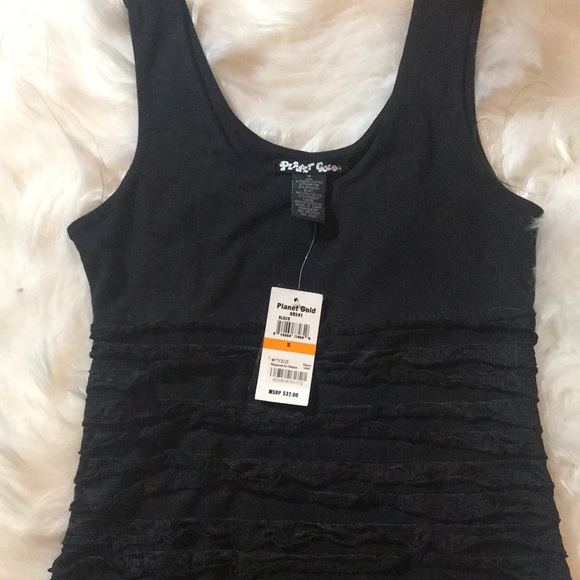 🖤NWT MACYS PLANET GOLD MINI🖤 - Picture 3 of 3
